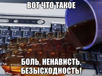 вот что такое боль, ненависть, безысходность!