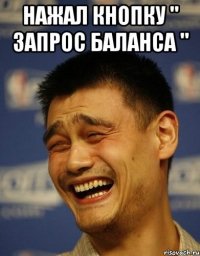 нажал кнопку " запрос баланса " 