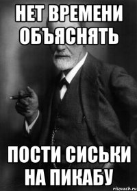 нет времени объяснять пости сиськи на пикабу