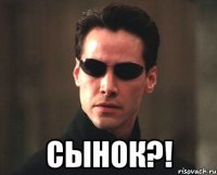  сынок?!