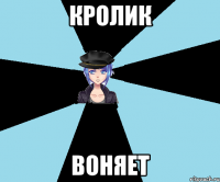 кролик воняет