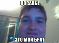 посаны это мой брат