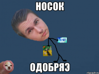 носок одобряэ