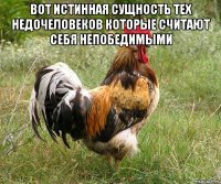 вот истинная сущность тех недочеловеков которые считают себя непобедимыми 