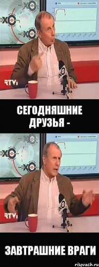 сегодняшние друзья - завтрашние враги