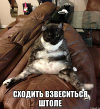  сходить взвеситься штоле