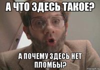а что здесь такое? а почему здесь нет пломбы?