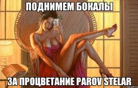 поднимем бокалы за процветание parov stelar