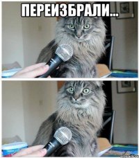 переизбрали... 