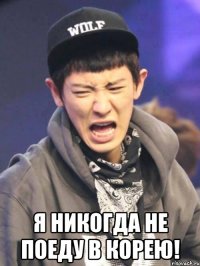  я никогда не поеду в корею!