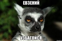 евзений узбагойся