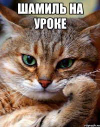 шамиль на уроке 