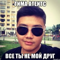 тима атеитс все ты не мой друг