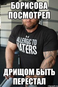 борисова посмотрел дрищом быть перестал