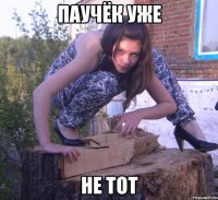 паучёк уже не тот