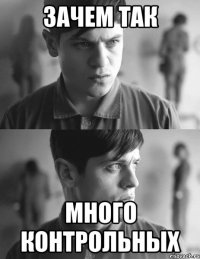 зачем так много контрольных