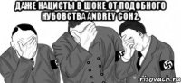 даже нацисты в шоке от подобного нубовства andrey coh2. 