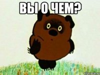 вы о чем? 