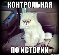 контрольная по истории