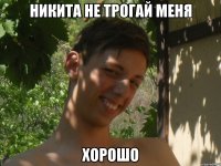 никита не трогай меня хорошо