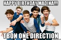 happy birthday madina!!! твои one direction