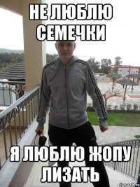не люблю семечки я люблю жопу лизать