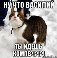 ну что василий ты идешь компе?!?!?!