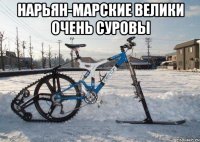 нарьян-марские велики очень суровы 