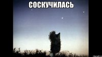соскучилась 