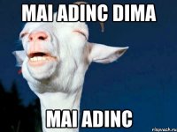 mai adinc dima mai adinc