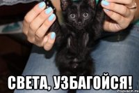 света, узбагойся!