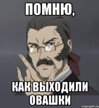 помню, как выходили овашки
