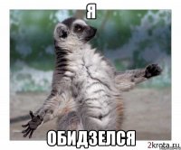 я обидзелся