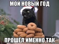 мой новый год прошёл именно так