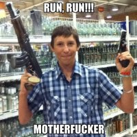 run, run!!! motherfucker