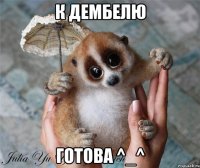 к дембелю готова ^_^