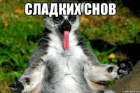 сладких снов 