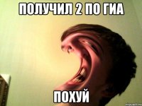 получил 2 по гиа похуй