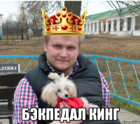  бэкпедал кинг