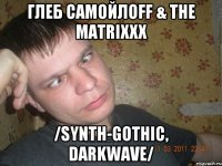 глеб самойлoff & the matrixxx /synth-gothic, darkwave/