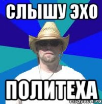 слышу эхо политеха