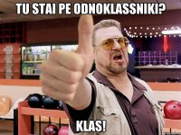 tu stai pe odnoklassniki? klas!