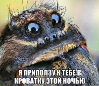 я приползу к тебе в кроватку этой ночью