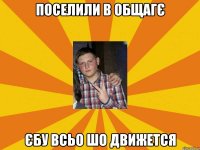поселили в общагє єбу всьо шо движется