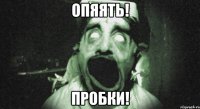 опяять! пробки!