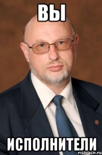 вы исполнители