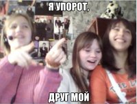 я упорот, друг мой