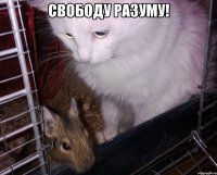 свободу разуму! 