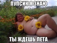 пупсик я знаю ты ждешь лета