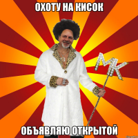 охоту на кисок объявляю открытой